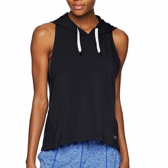 Under Armour Vest Athletic-Hoodies, Black, Size M - Picture 4 of 5